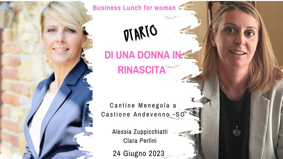 Evento Business Lunch per donne | Diario di una donna in rinascita