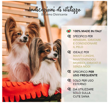 Carica l'immagine nel visualizzatore di Gallery, Balsamo Districante 250ML | Per cani e gatti di tutte le razze e tutte le età, Ristrutturante, Rinforzante, Profumato, Delicato