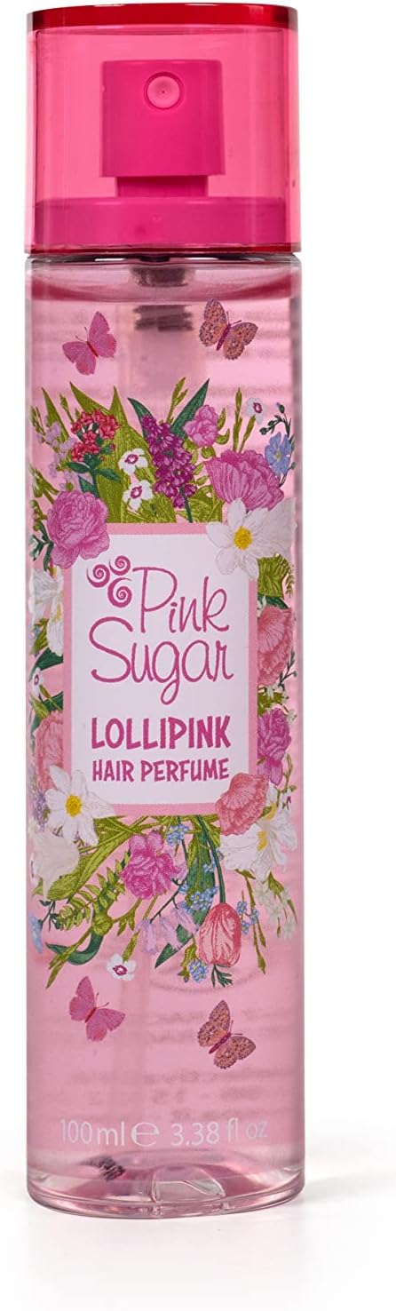 Pink Sugar, Lollipink - Profumo per capelli a lunga durata, dall'essenza raffinata ed avvolgente - Formato da 100 ml