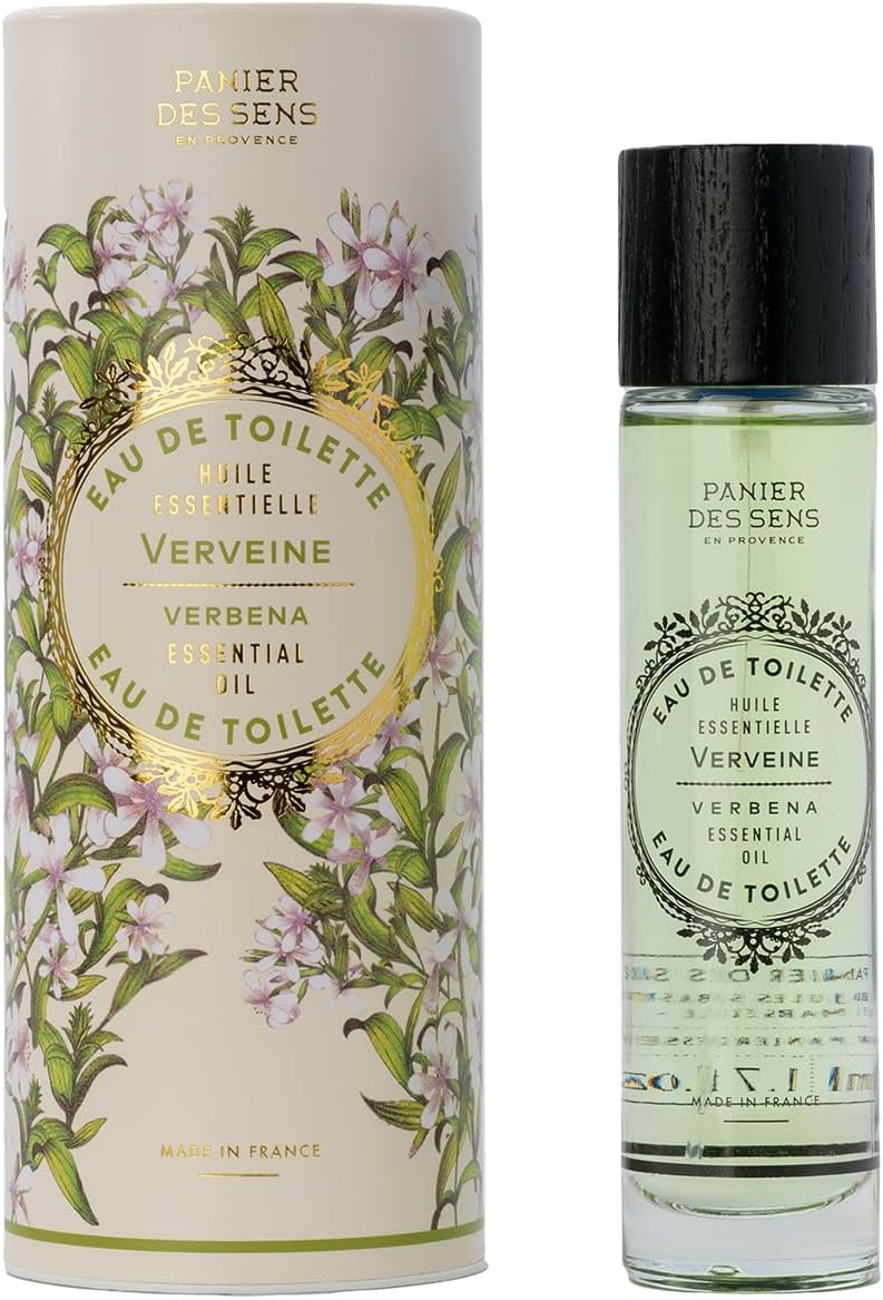 Panier des Sens - Eau de toilette da donna - Verbena - Profumo per corpo e capelli per donna - Fragranza floreale - Profumo da donna Made in France - Flacone da 50ml