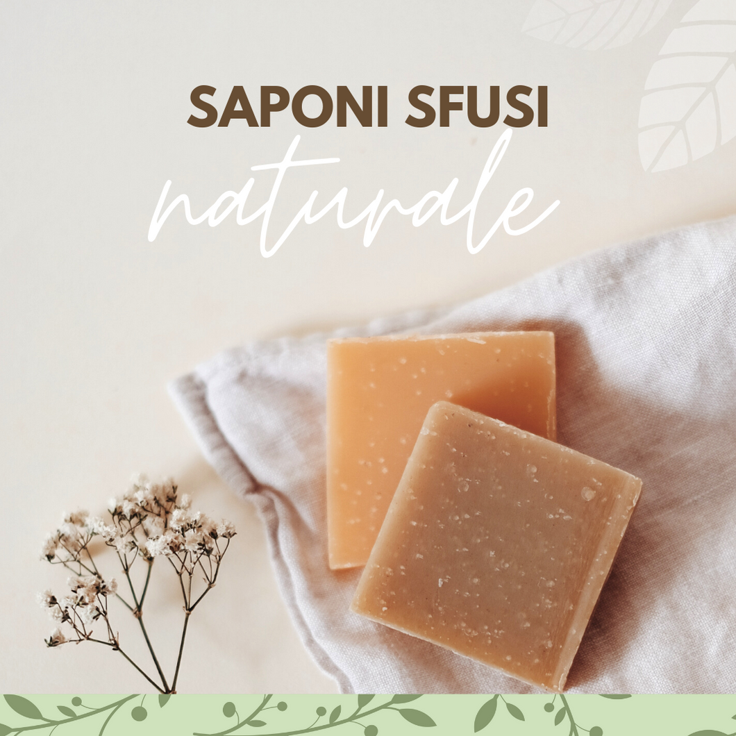 SAPONI SFUSI ARTIGIANALI 10PZ DA 90GR PETTIROSSO