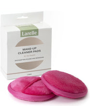 Carica l&#39;immagine nel visualizzatore di Gallery, Larelle Make-Up Cleaner Pads, 2 pezzi, Cura e pulizia delicata del viso, Riutilizzabili, Rispettosi dell&#39;ambiente, rimozione delicata solo con acqua, in microfibra riciclata
