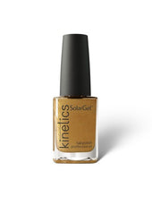 Carica l&#39;immagine nel visualizzatore di Gallery, Kinetics SolarGel Polish Gold Finger 558
