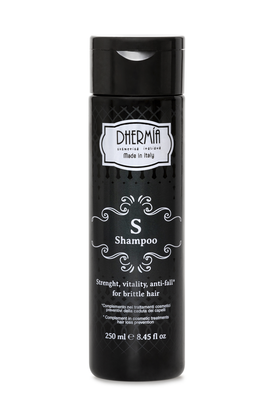 Shampoo S Strenght, da 250 ml –Trattamento cosmetico preventivo della caduta dei capelli e dell'alopecia