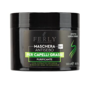 Maschera per Capelli Grassi Antisebo