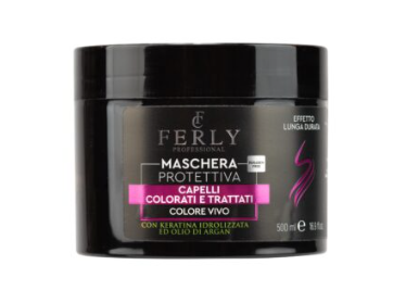 Maschera Protettiva per Capelli Colorati e Trattati