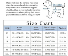 Carica l&#39;immagine nel visualizzatore di Gallery, Impermeabile fashion per cani, con cerniera per indossare e togliere facilmente, tessuto impermeabile, con coulisse regolabile e cappuccio staccabile-Giallo
