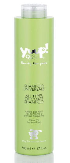 Shampoo Per Cani Universale 500ML, Shampoo Cani, Cani Pelo Lungo, Pelo Corto, Cuccioli Cani, Cani Bianchi, Shampoo Professionale Cane, Profumato, Delicato, Shampoo Per Gatti