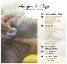 Carica l&#39;immagine nel visualizzatore di Gallery, Lozione Pulizia Orecchie 150ML Prodotto specifico per la pulizia quotidiana delle orecchie del cane e del gatto
