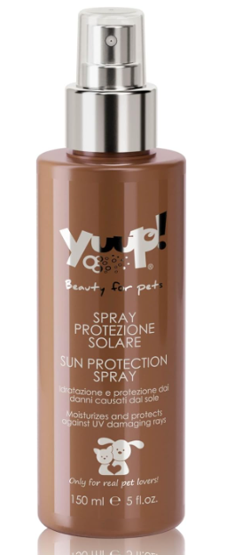 Spray Protezione Solare Per Cani e Gatti 150ML | Protegge Dal Sole il Colore Naturale Del Pelo e Della Cute, idratazione e Protezione Dai Danni Causati Dal Sole