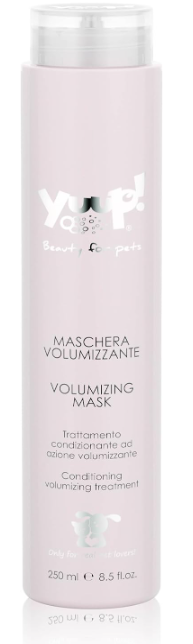 Maschera Volumizzante 250ML | Maschera per cani ad azione condizionante specifica per donare volume e leggerezza ai manti lunghi o ricci