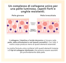 Carica l&#39;immagine nel visualizzatore di Gallery, Collagene Acido Ialuronico Integratore con Collagene Marino - Collagene in Polvere Idrolizzato Puro – Pompelmo Rosa – Collagene da Bere 400g - Integratore Pelle e Articolazioni
