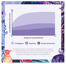 Carica l&#39;immagine nel visualizzatore di Gallery, Collagene Marino con Acido Ialuronico e Elastina - 160 Capsule - Integratori Collagene e Acido Ialuronico Compresse per Pelle, Capelli e Unghie - Collagene Acido Ialuronico Integratore
