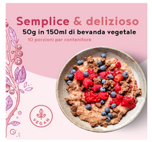 Carica l&#39;immagine nel visualizzatore di Gallery, Morning Fuel - Breakfast Smoothie Bowl - Porrige di Avena con Bacche Selvatiche e Mate - per una Colazione Sana, Vegana e Ricca di Nutrienti - Sostituto Pasto, Proteine in Polvere
