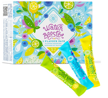 Carica l&#39;immagine nel visualizzatore di Gallery, Water Booster - Acqua Aromatizzata Mix con 3 gusti diversi (lime-limone, fiori di sambuco, açaí-mirtillo) - con Vitamina C- Naturalmente Deliziosa, a Basso contenuto Calorico e Senza Zuccheri Aggiunti
