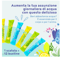 Carica l&#39;immagine nel visualizzatore di Gallery, Water Booster - Acqua Aromatizzata Mix con 3 gusti diversi (lime-limone, fiori di sambuco, açaí-mirtillo) - con Vitamina C- Naturalmente Deliziosa, a Basso contenuto Calorico e Senza Zuccheri Aggiunti
