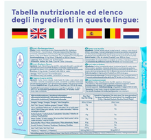 Carica l&#39;immagine nel visualizzatore di Gallery, Water Booster - Acqua Aromatizzata al Mirtillo e Açaí con Vitamina C - Naturalmente Deliziosa, a Basso contenuto Calorico e Senza Zuccheri Aggiunti - 12x2,5 g in polvere
