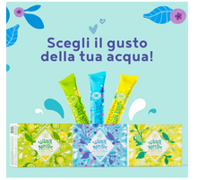 Carica l&#39;immagine nel visualizzatore di Gallery, Water Booster - Acqua Aromatizzata al Mirtillo e Açaí con Vitamina C - Naturalmente Deliziosa, a Basso contenuto Calorico e Senza Zuccheri Aggiunti - 12x2,5 g in polvere
