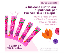 Carica l&#39;immagine nel visualizzatore di Gallery, Nutrition Shot – Barbabietola e Acai - Bevanda in Polvere con Vitamina C - Integratore Difese Immunitarie Adulti - Rinforza naturalmente il Sistema Immunitario - 20 shot per confezione
