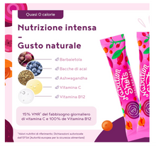 Carica l&#39;immagine nel visualizzatore di Gallery, Nutrition Shot – Barbabietola e Acai - Bevanda in Polvere con Vitamina C - Integratore Difese Immunitarie Adulti - Rinforza naturalmente il Sistema Immunitario - 20 shot per confezione
