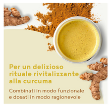 Carica l&#39;immagine nel visualizzatore di Gallery, Kurkuma Ritual - Polvere di Curcuma dal sapore speziato e valore aggiunto fisiologico. Con radice della curcuma e curcuminoidi concentrati - Golden milk - 300g curcuma in polvere
