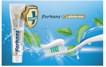 Carica l&#39;immagine nel visualizzatore di Gallery, Forhans, Dentifricio Gel Scudo Naturale, con Lattoferrina, Azione Antibatterica per il Cavo Orale, Protezione Naturale, 75 ml
