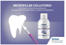 Carica l&#39;immagine nel visualizzatore di Gallery, Forhans, Collutorio Microfiller, Remineralizzante, per lo Smalto Dentale, Dona Rapido Sollievo per Denti Sensibili, Azione Antiplacca, Senza Parabeni e Fluoro, 500 ml
