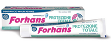 Carica l&#39;immagine nel visualizzatore di Gallery, Forhans, Dentifricio Protezione Totale, Dentifricio Multi Azione con Proprietà Lenitive, Rigeneranti, Antibatteriche, Previene Cattivo Alito, Placca e Carie, Non Contiene SLES - 75 ml
