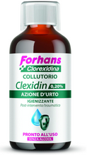 Carica l&#39;immagine nel visualizzatore di Gallery, Forhans Liquido Antisettico Clorhexidina Clexidin 0.20% Collutorio dal gusto gradevole, 200 ml
