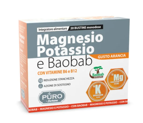 Magnesio Potassio e Baobab