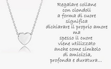 Carica l&#39;immagine nel visualizzatore di Gallery, SAGA GIOIELLI® COLLANA DONNA CUORE
