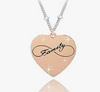 SAGA GIOIELLI® COLLANA DONNA CUORE FAMILY INFINITO AMORE