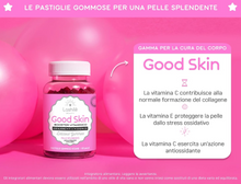 Carica l&#39;immagine nel visualizzatore di Gallery, Lashilé Good Skin, Integratore alimentare per la bellezza della pelle a base di Acido Ialuronico, Coenzima Q10, Vitamine E + C | 60 pastiglie gommose
