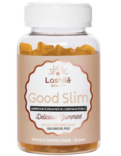 Carica l&#39;immagine nel visualizzatore di Gallery, Lashilé Good Slim Integratore per il Metabolismo e L&#39;Equilibrio del Peso corporeo con L-Carnitina, Sambuco, Cicoria, Matè, Vitamina B6 + C, 60 Pastiglie Gommose 1 mese di trattamento
