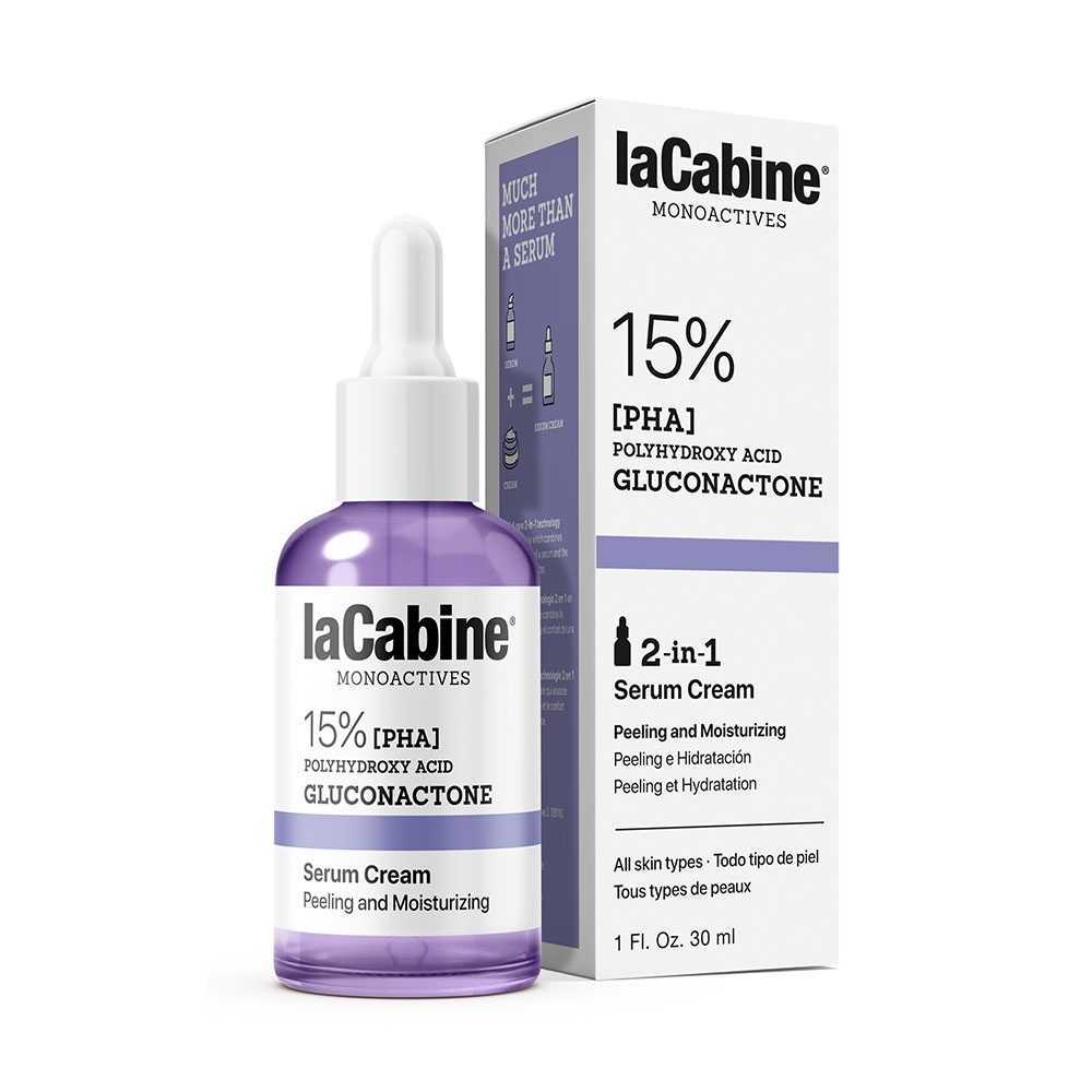 Esfoliante crema/siero 2in1 15% PHA POLYHYDROXY ACID - LA CABINE