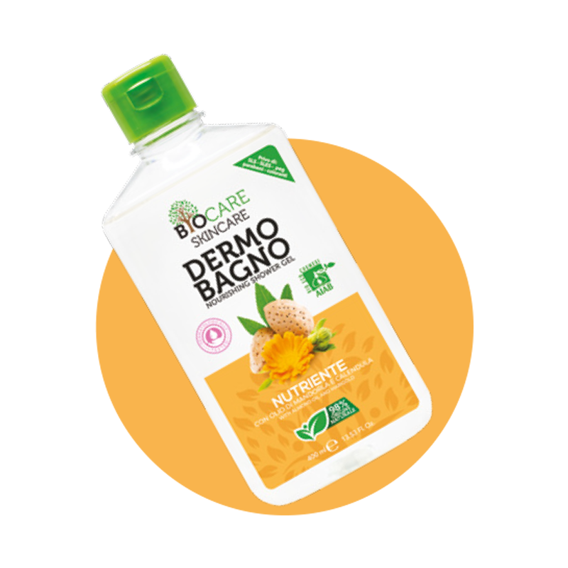 BIOCARE DERMOBAGNO NUTRIENTE OLIO DI MANDORLA E CALENDULA 400ml