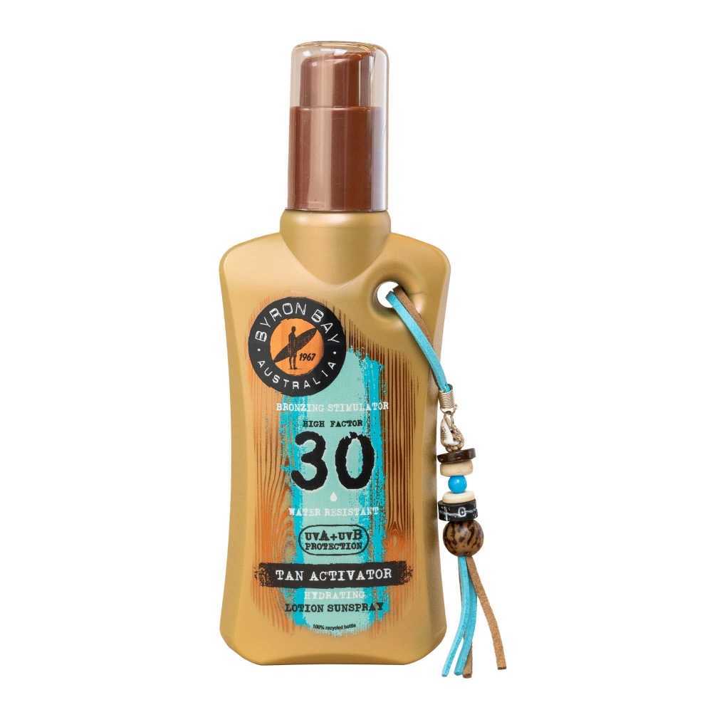 Lozione solare con attivatore di abbronzatura - SPF 30 - BYRON BAY