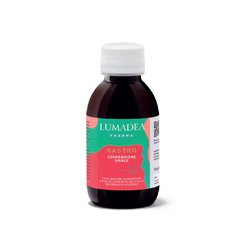 LUMADEA GASTRO SOSPENSIONE ORALE 100% NATURALE - BARRIERA ATTIVA PER STOMACO - BAVA DI LUMACA LIQUIRIZIA MALVA  ALTEA - ELISIR DI BELLEZZA PER PELLE E CAPELLI 150ml - CON COLLAGENE ALLANTOINA ELASTINA VITAMINE