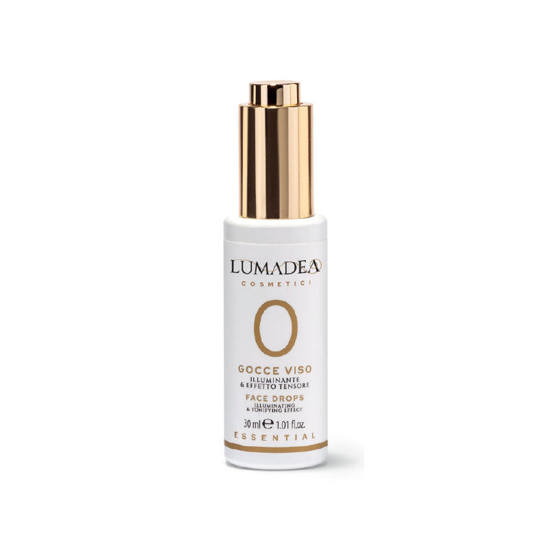 0 LUMADEA GOCCE VISO ILLUMINANTE & EFFETTO TENSORE ANTIAGE RIGENERANTE - BAVA DI LUMACA E CELLULE STAMINALI DI ORCHIDEA 30ml