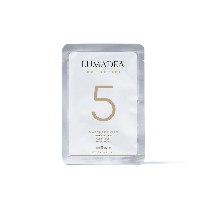 5 LUMADEA MASCHERA VISO RIGENERANTE ALLA BAVA DI LUMACA EFFETTO LIFTING IMMEDIATO - IN TESSUTO 18ml